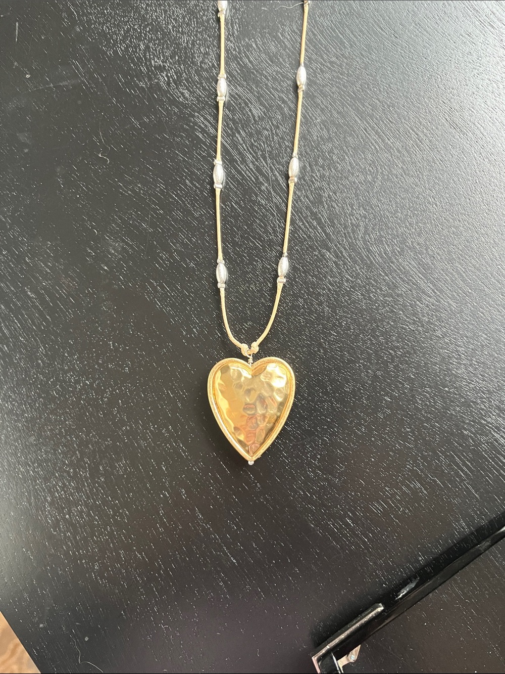 J Jill reversible and Adjustable Heart Pendant Necklace - Picture 5 of 5